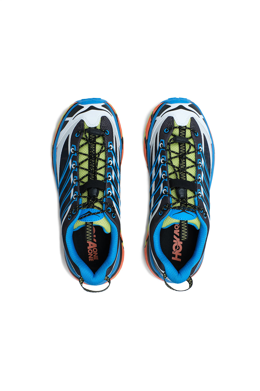 Hoka Mafate Three.2 'Black/Diva Blue' - ROOTED