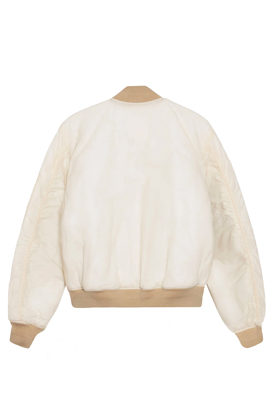 Stussy Waxed Quilted Bomber 'Cream'