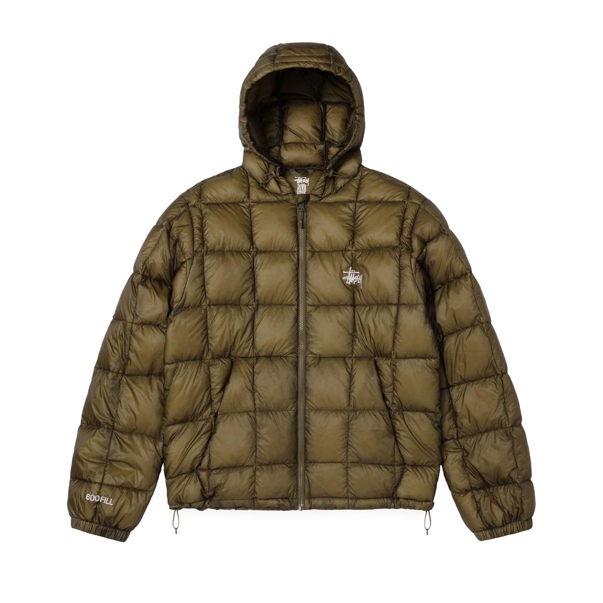 Stussy Midweight Hooded Puffer 'Olive'