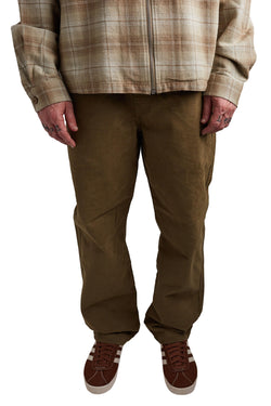 Stussy Brushed Beach Pants 'Olive' - ROOTED