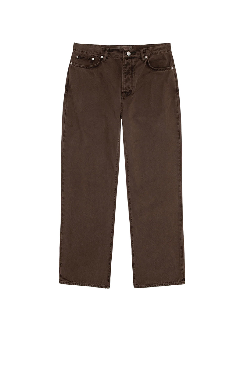 Stussy Classic Washed Jeans 'Brown'