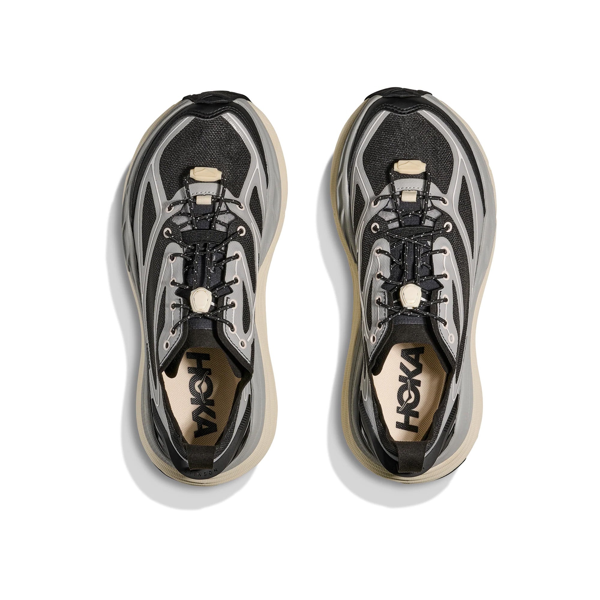 Hoka U Stinson One7 'Stellar Grey/Eggshell'