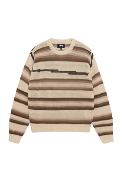 Stussy Tonal Strip Sweater 'Multi'