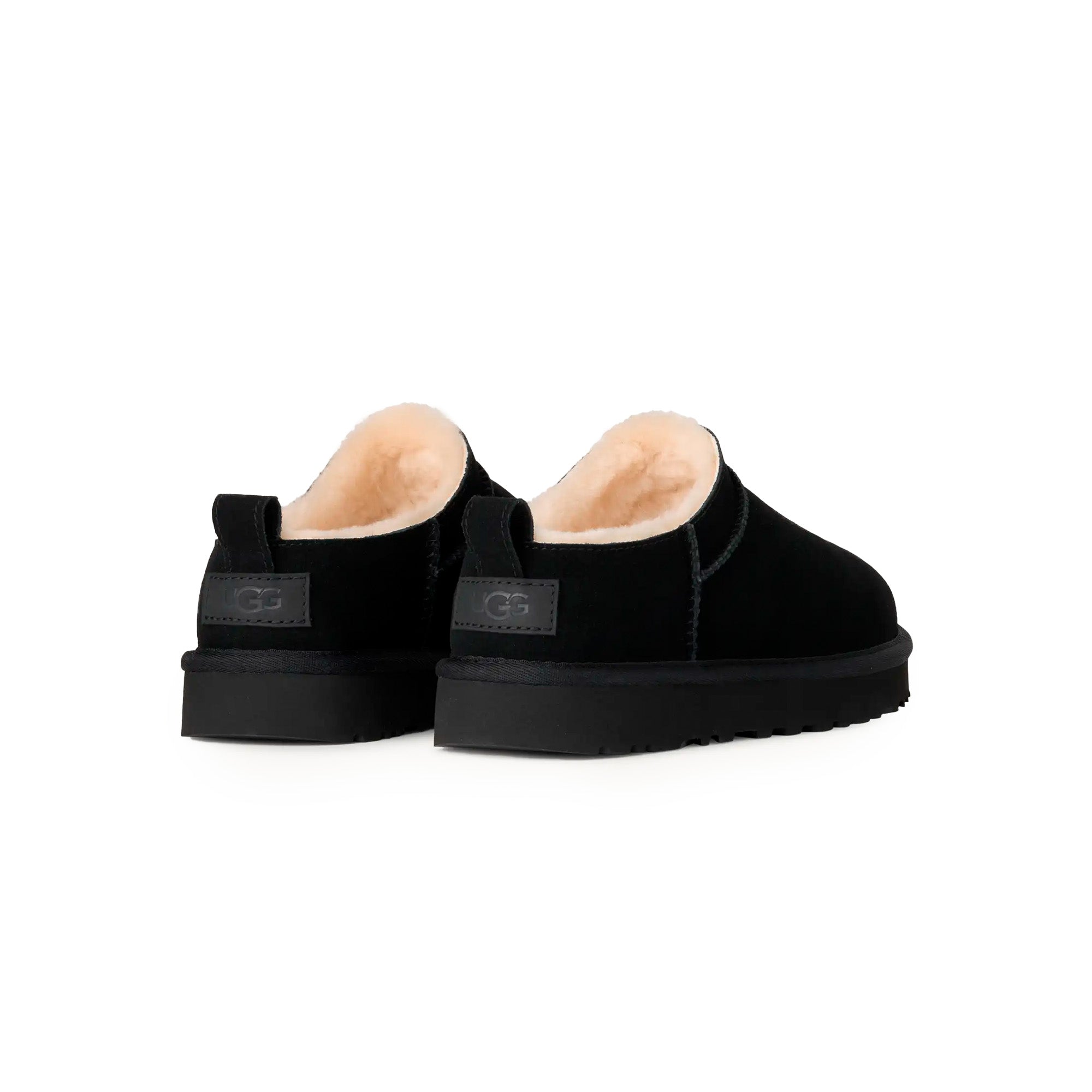 Womens UGG Classic Micro 'Black' - ROOTED