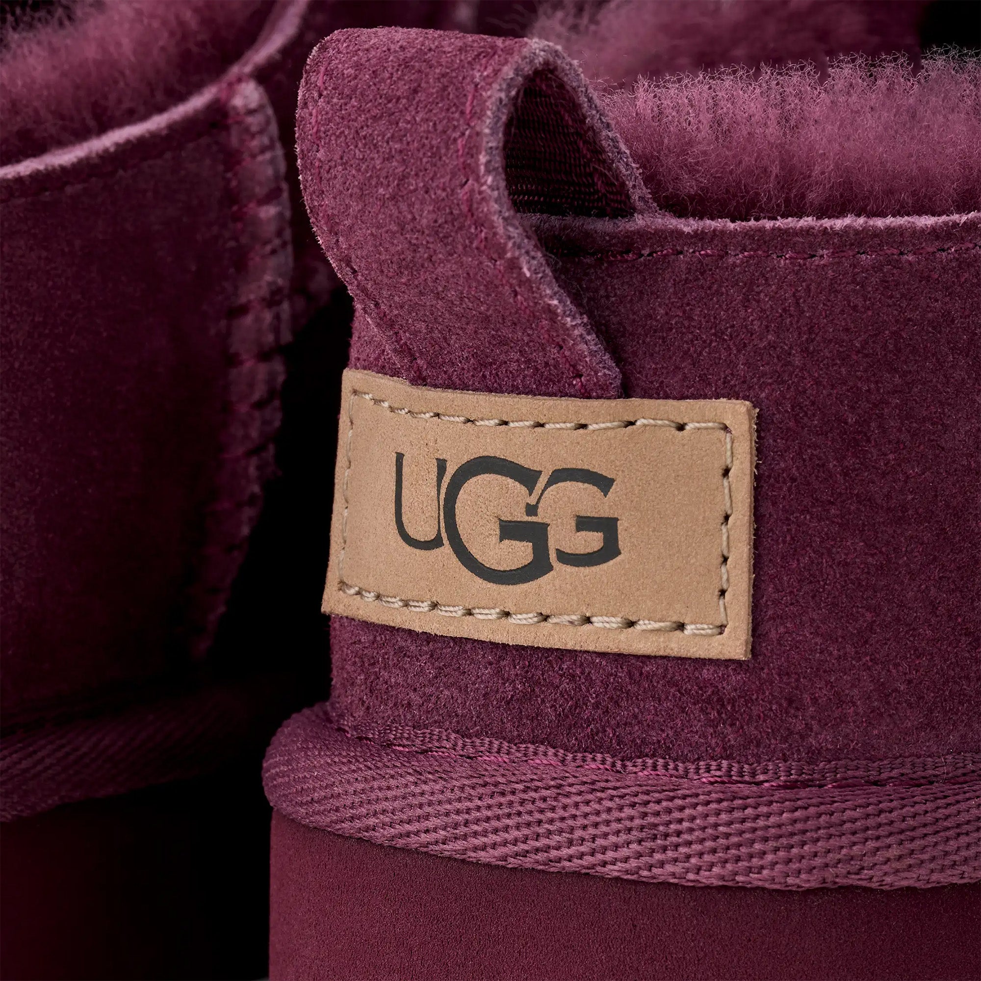 Womens UGG Classic Micro 'Burnt Magenta'