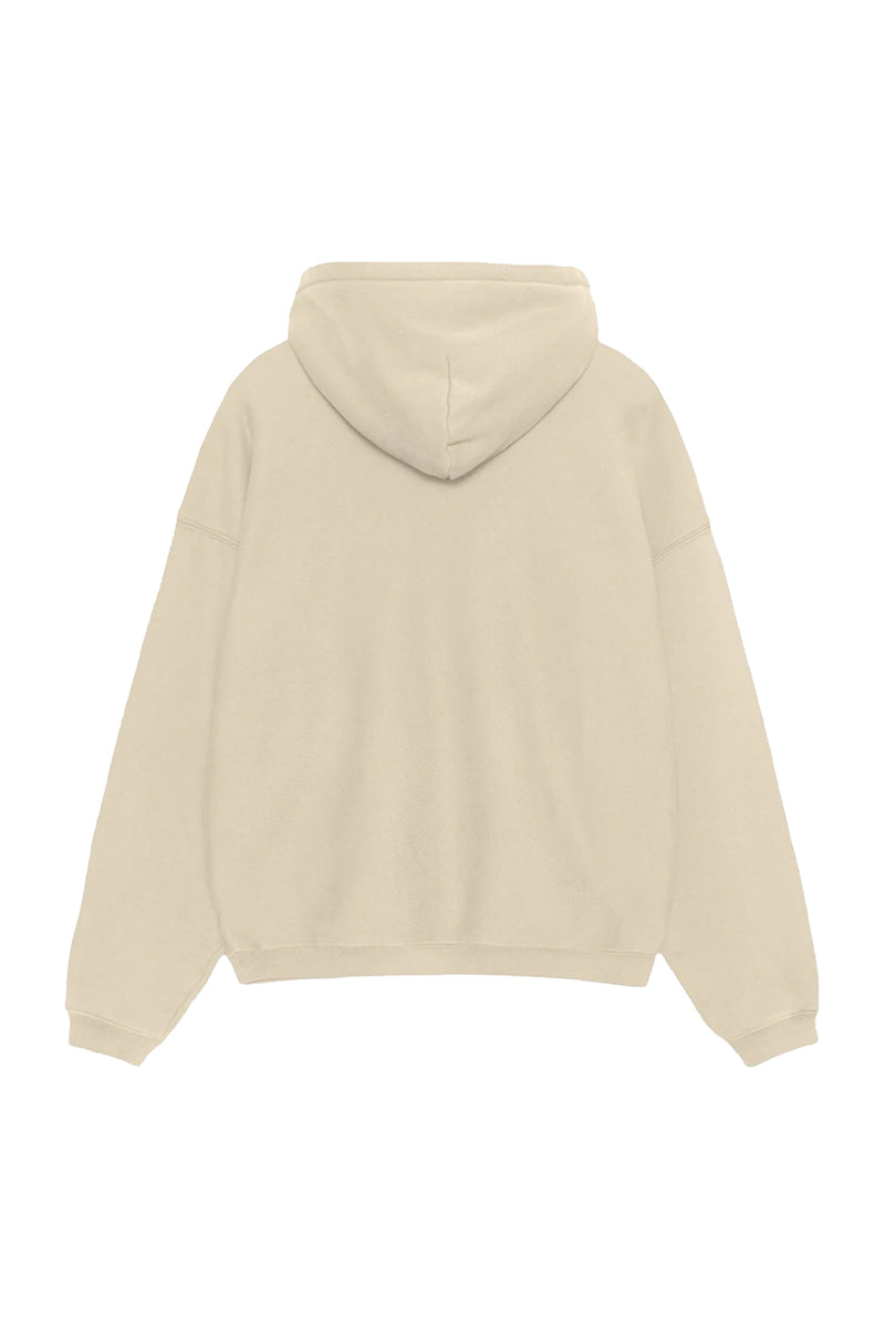 Stussy Relaxed Embroidered Hoodie Sand ROOTED