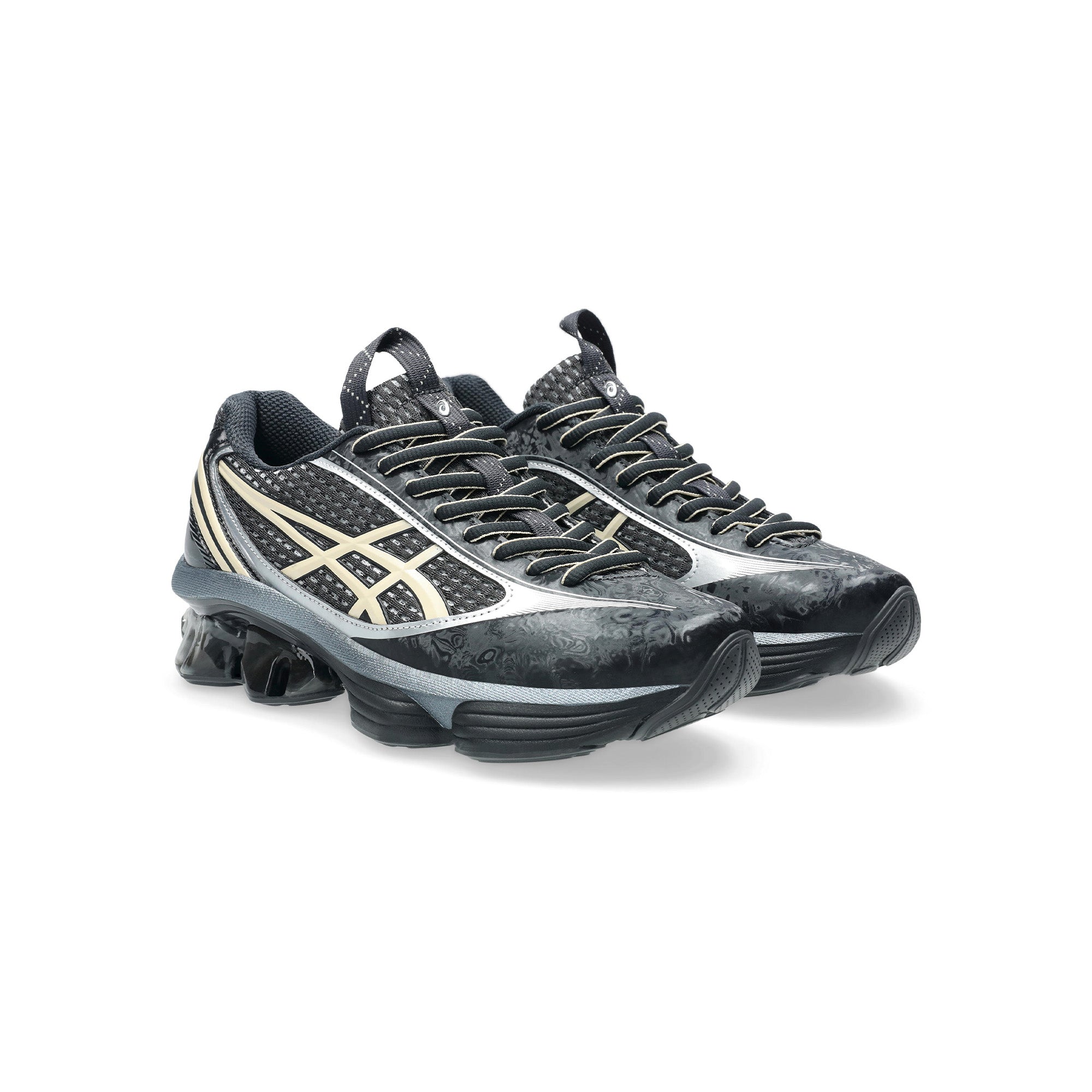 Asics US-6 Gel-Kinetic Fluent 'Black/Vanilla - ROOTED