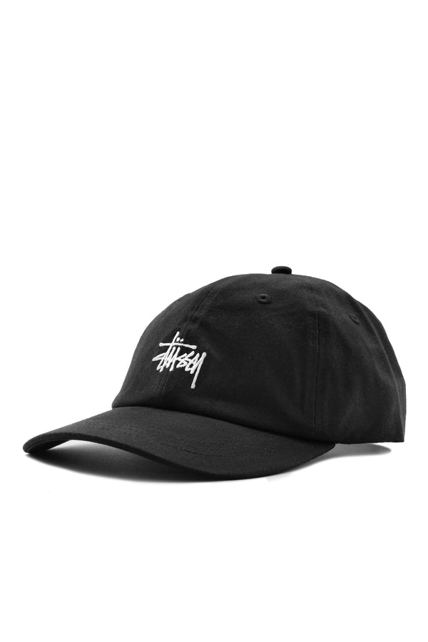 Stussy Basic Stock Low Pro Hat 'Black' - ROOTED