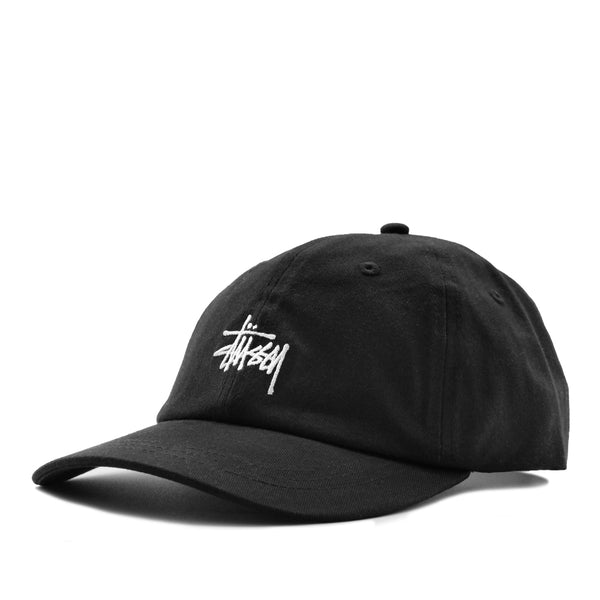 Stussy Basic Stock Low Pro Hat 'Black' | ROOTED