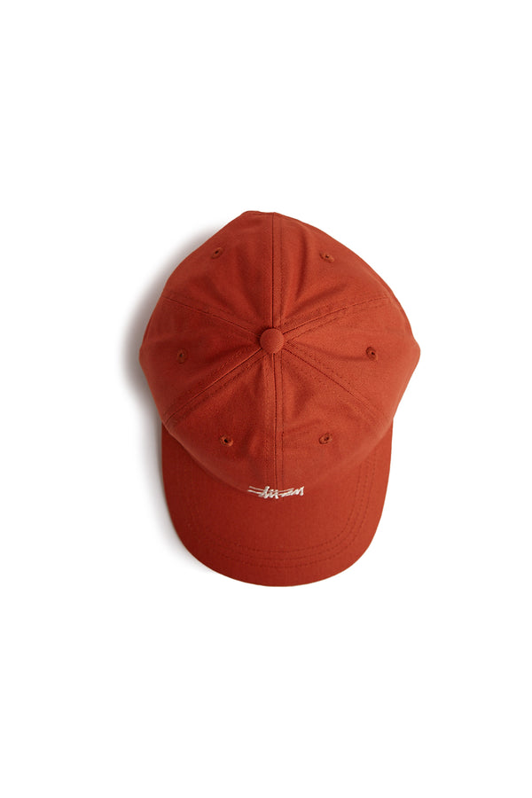 Stussy Basic Logo Hat 'Dusty Orange' - ROOTED