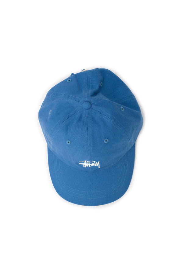 Stussy Basic Stock Low Pro Hat 'Haze Blue' - ROOTED