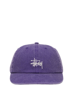 Stussy Washed Basic Low Pro Hat 'Grape'