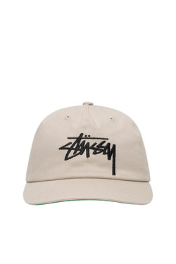 Stussy Big Stock Mid Depth Hat 'Tan'