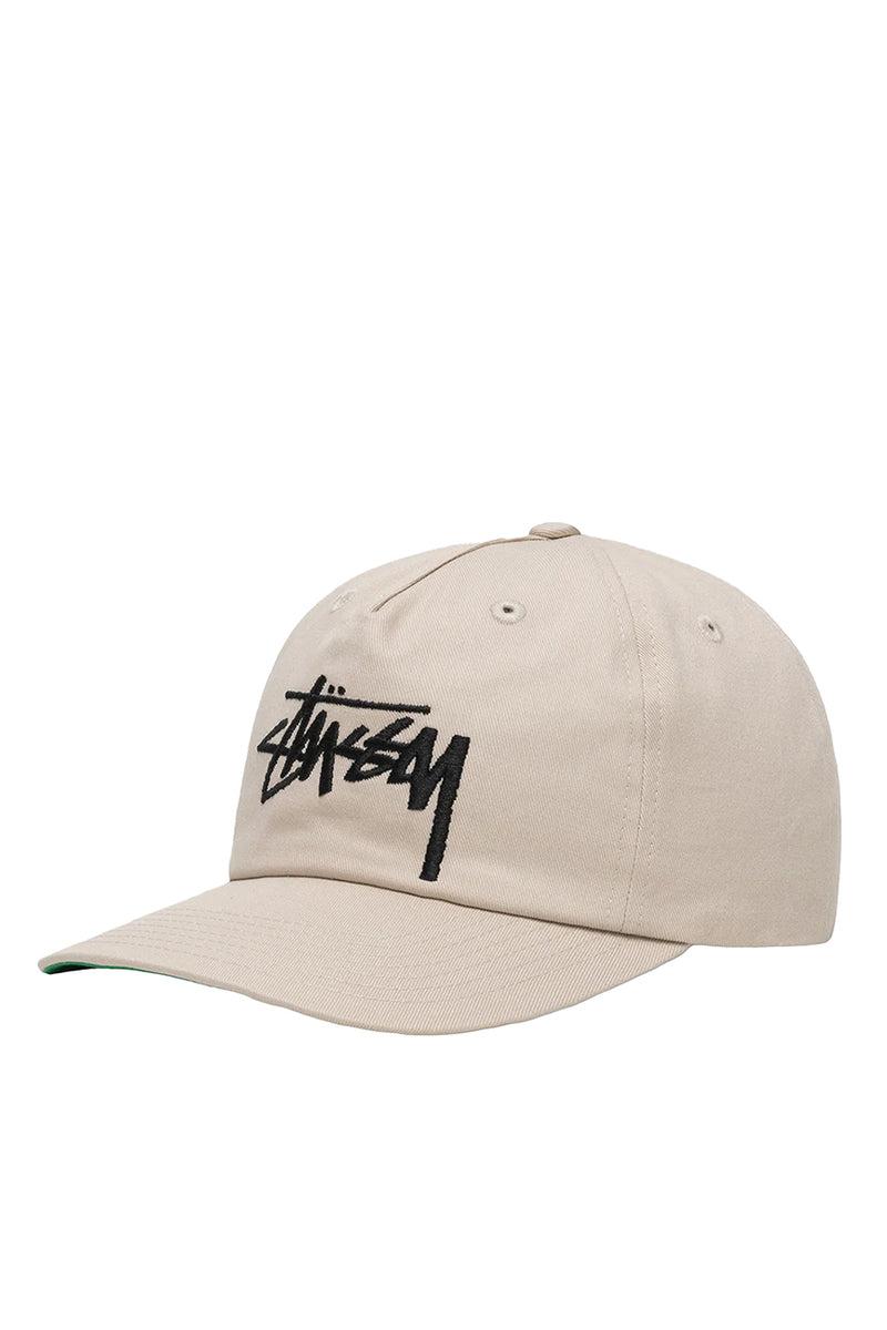 Stussy Big Stock Mid Depth Hat 'Tan'