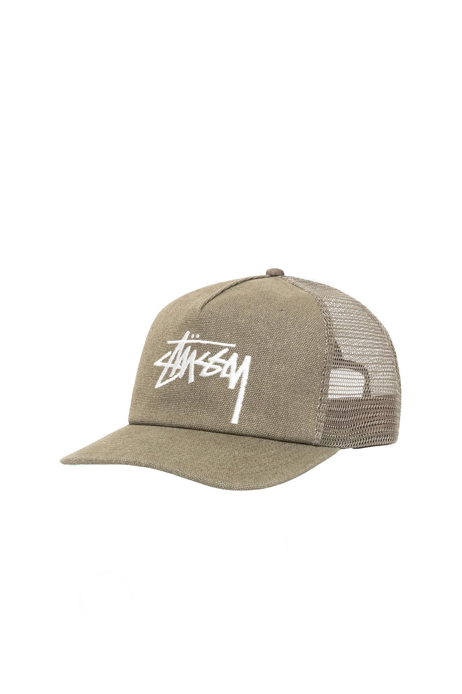 Stussy MD Big Stock Mesh Cap 'Army Green'