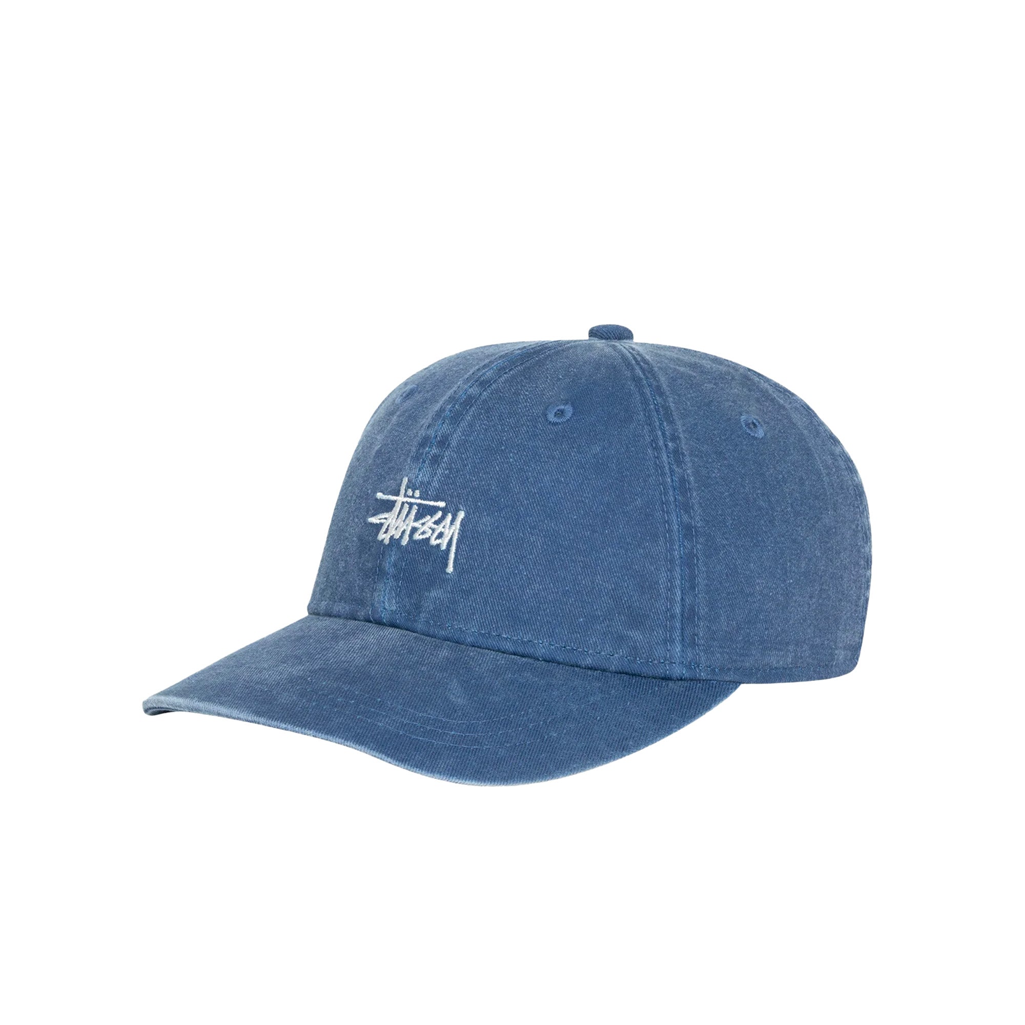 Stussy Basic Washed Low Pro Hat 'Faded Navy' - ROOTED