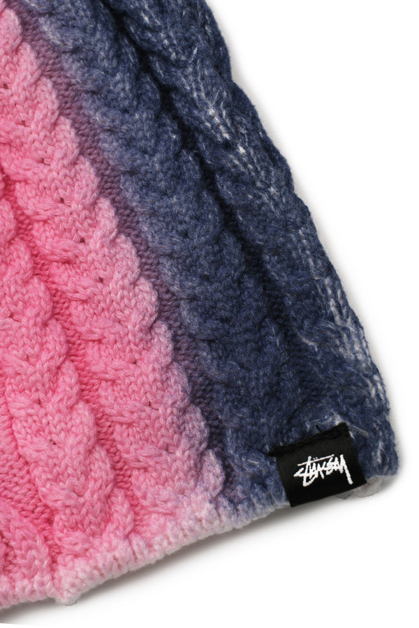 Stussy Spray Multi Knit Beanie 'Purple'