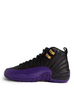 Air Jordan Kids 12 Retro 'Black/Field Purple' - ROOTED