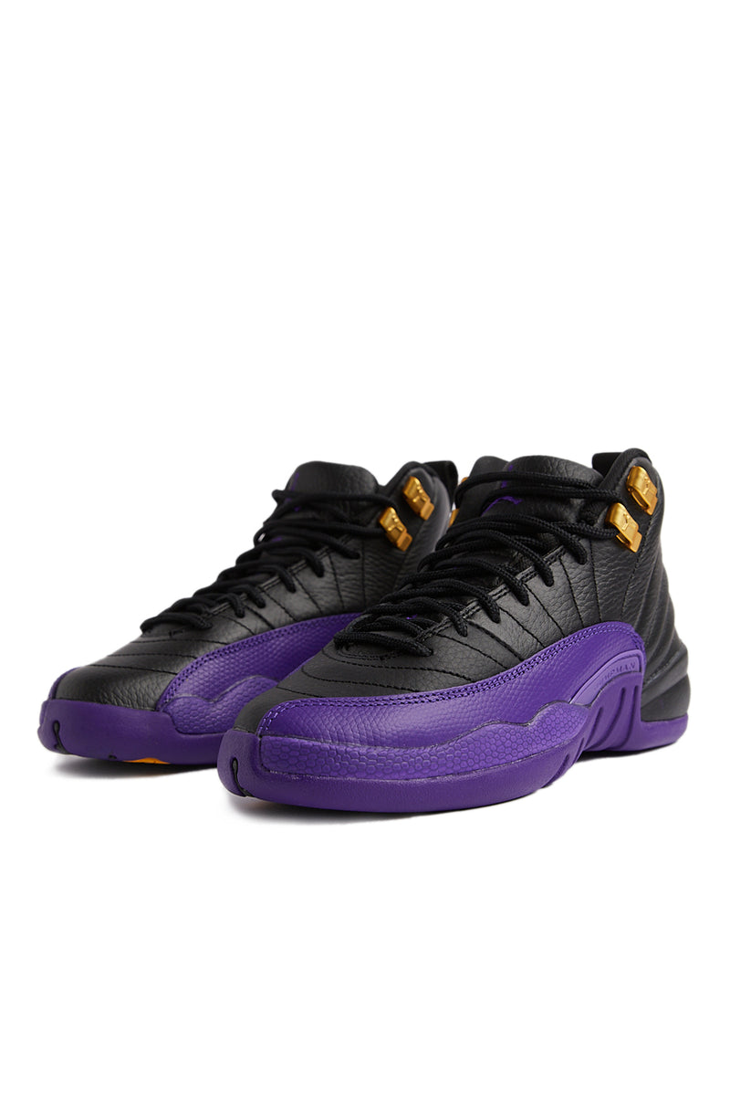 Air Jordan Kids 12 Retro 'Black/Field Purple' - ROOTED