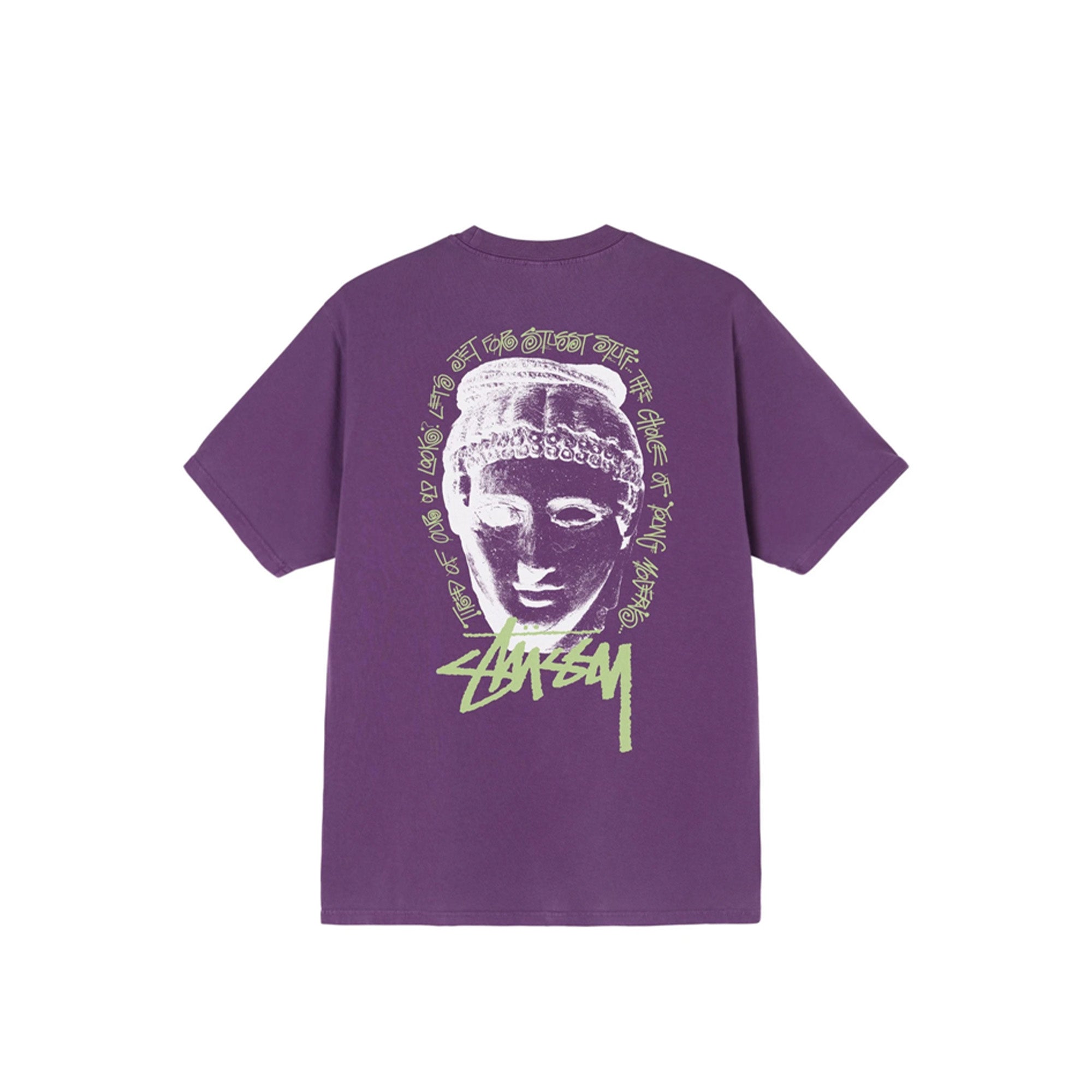 Stussy Young Moderns Tee 'Purple' - ROOTED