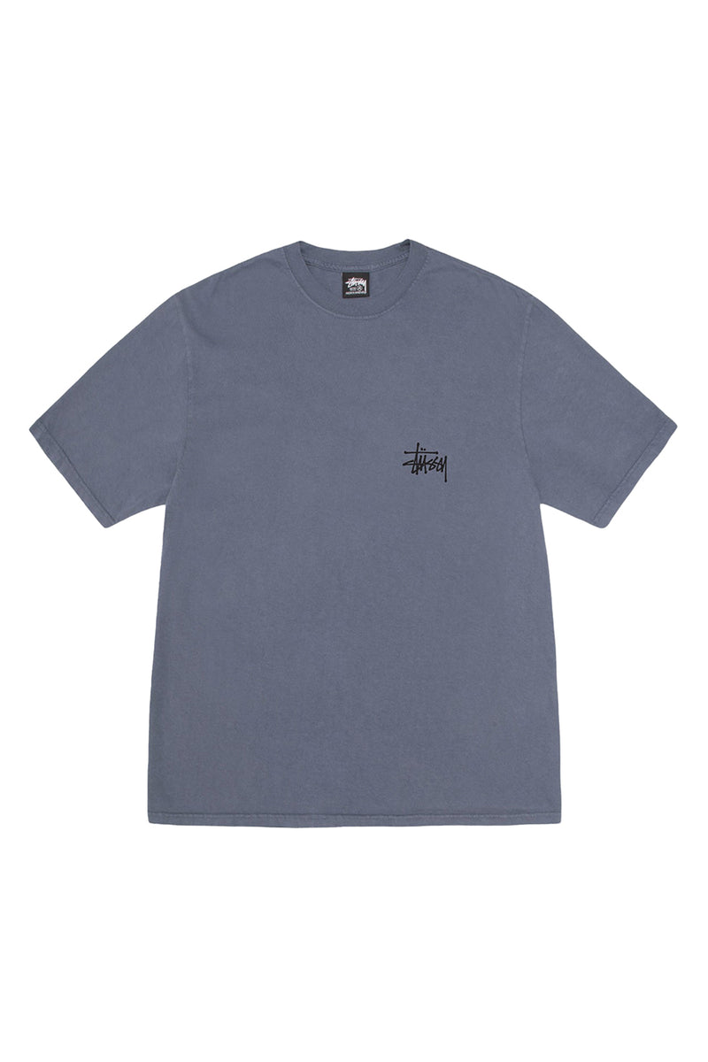 Stussy Basic Pigment Dyed Tee 'Indigo'