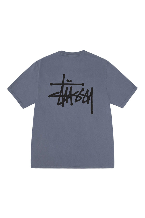 Stussy Basic Pigment Dyed Tee 'Indigo'