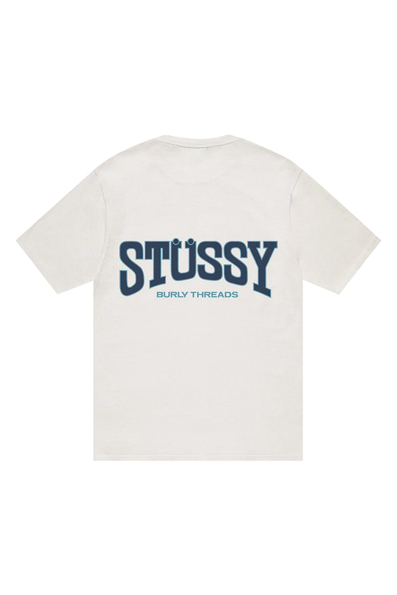 Stussy Burly Threads Tee 'Natural'