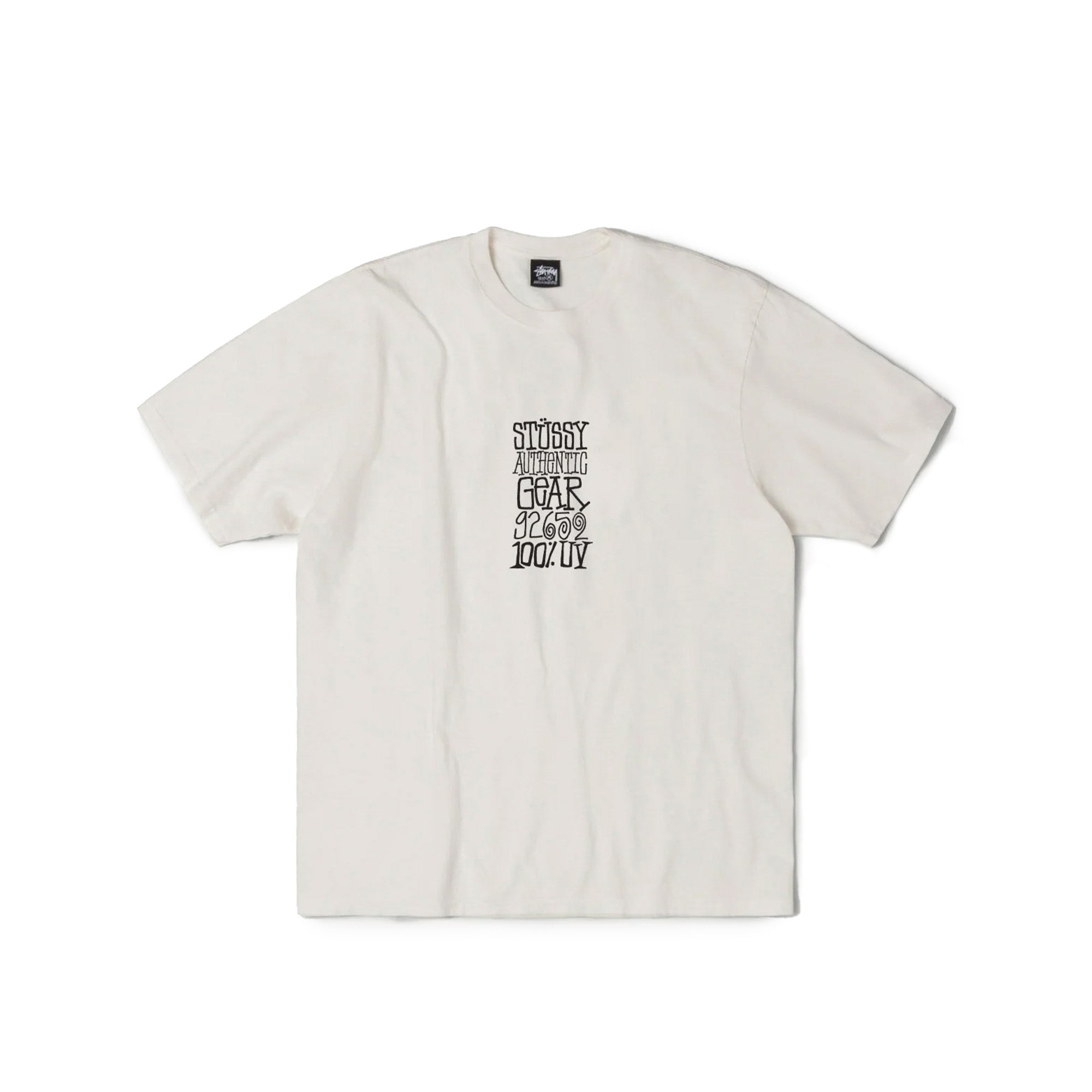 Stussy Authentic Gear Pigment Dyed Tee 'Natural' - ROOTED