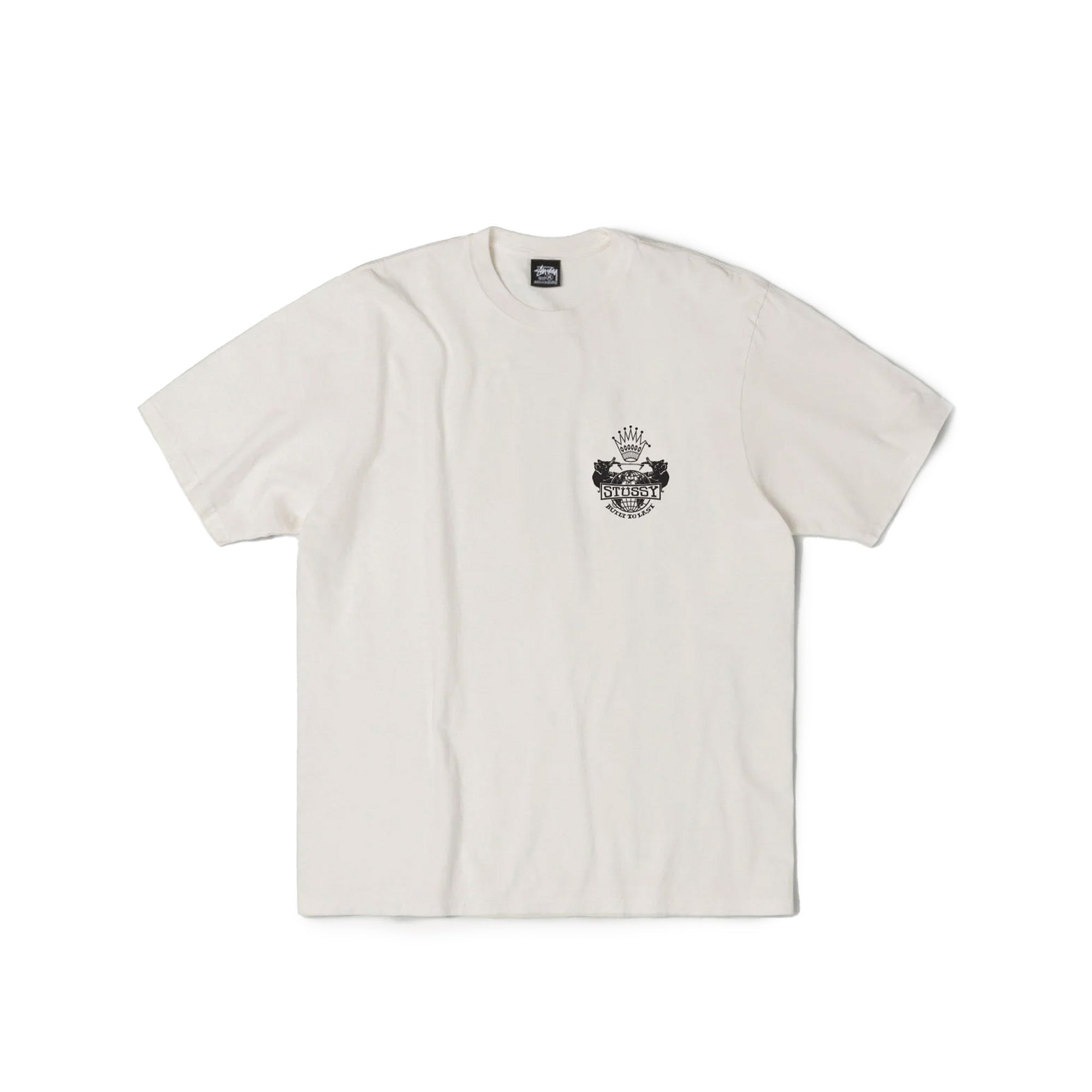 Stussy Built to Last Pigment Dyed Tee 'Natural' - ROOTED