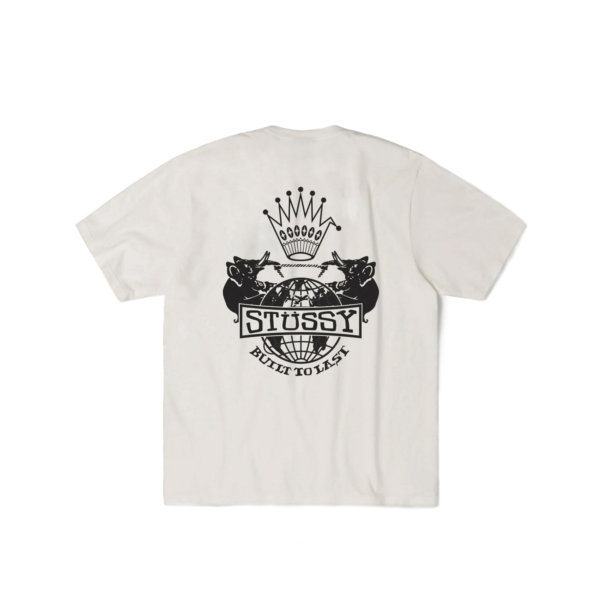 Stussy Built to Last Pigment Dyed Tee 'Natural' - ROOTED