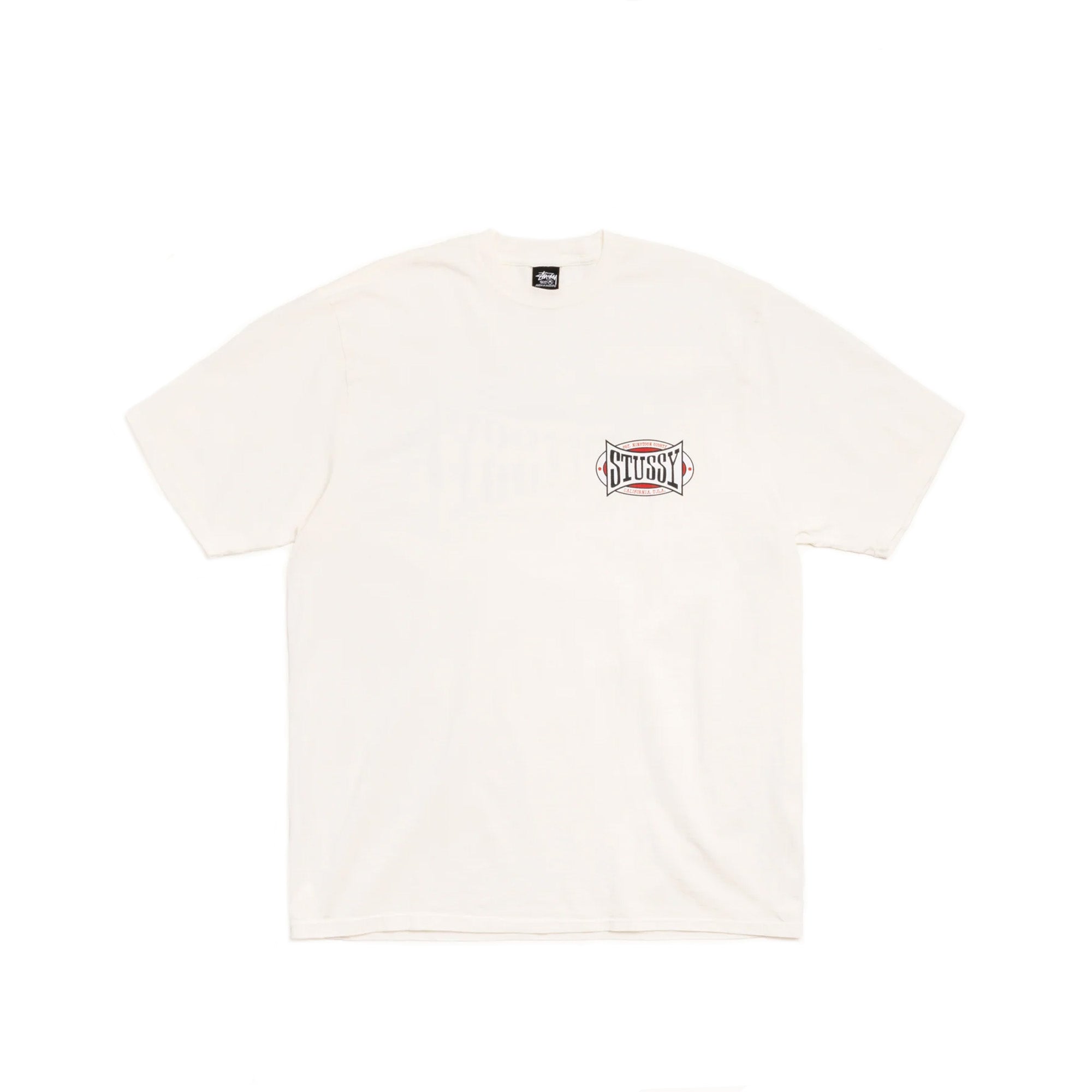 Stussy Champion Oval Tee 'Natural'