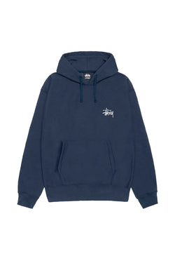 Stussy Basic Logo Hoodie 'Navy'