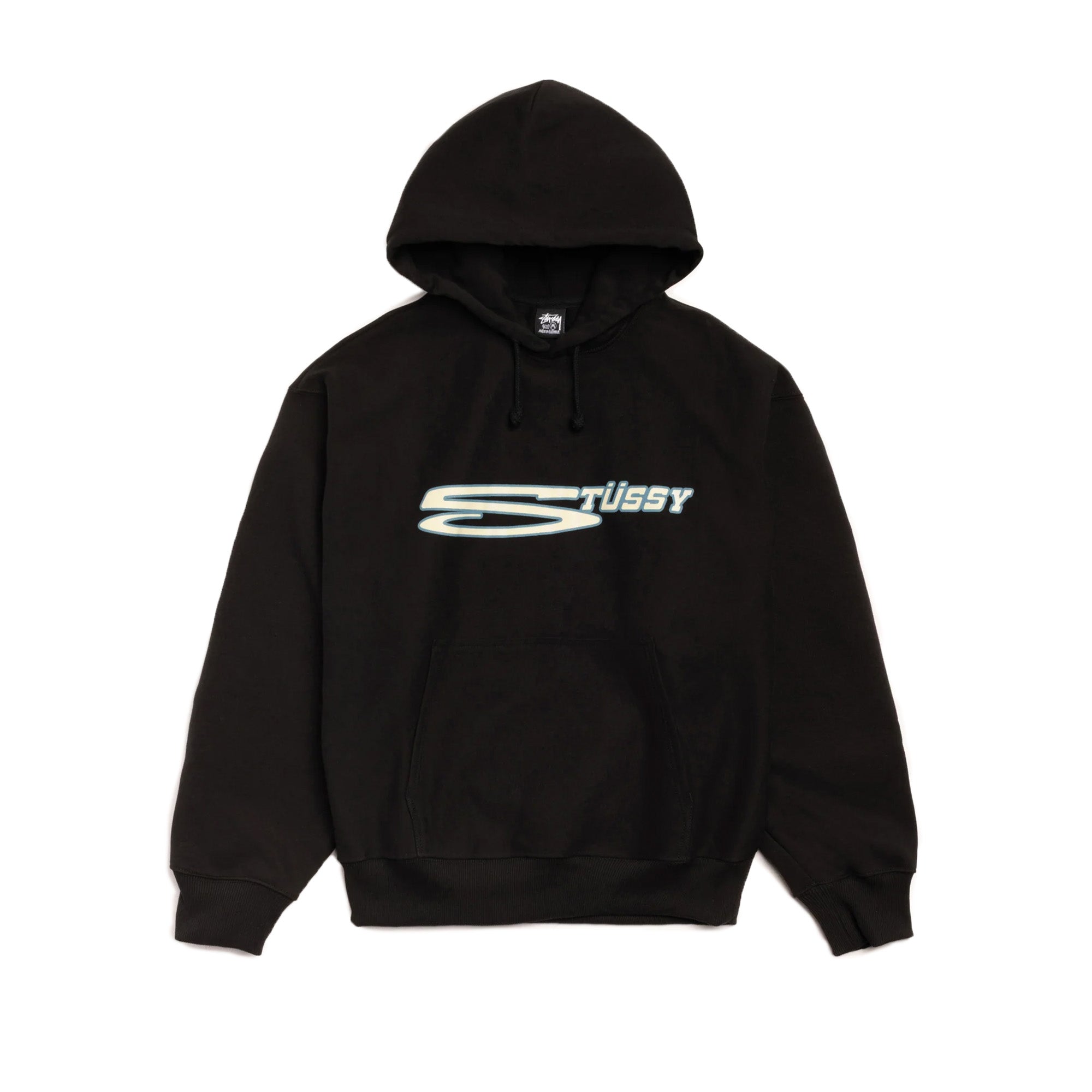 Stussy Stretch Hoodie 'Black'
