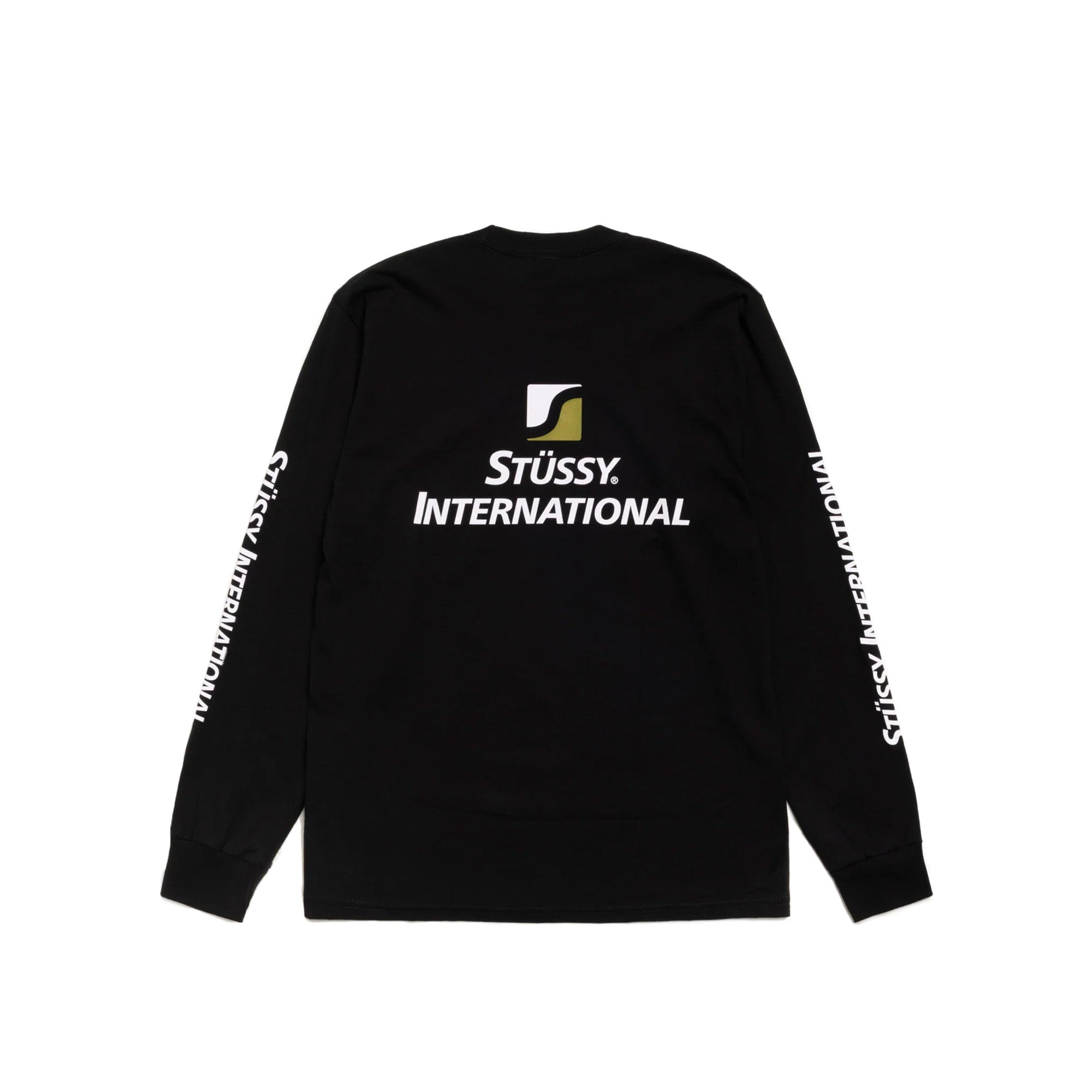 Stussy International LS Tee 'Black'