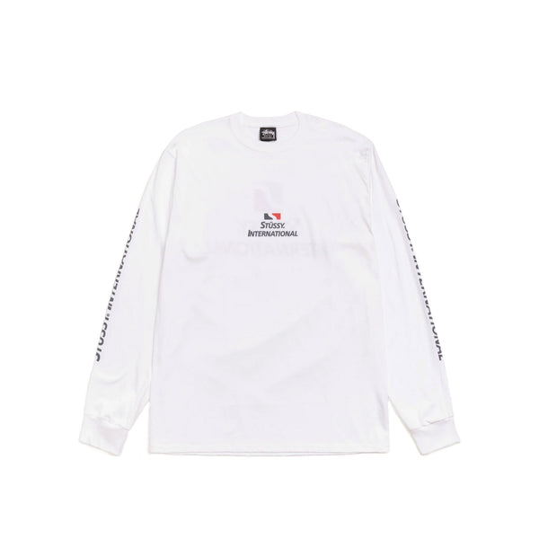 Stussy International LS Tee 'White'