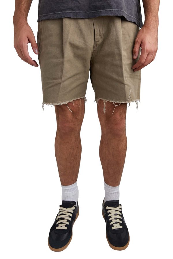 Neighborhood Mens Short Tuck Pants 'Beige' - ROOTED