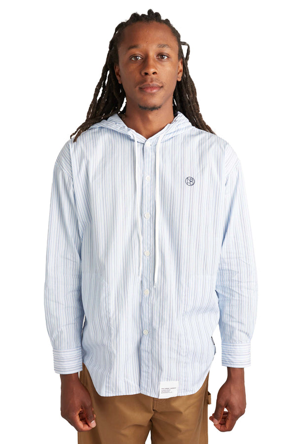Neighborhood Mens Hooded LS Shirt 'A' - ROOTED