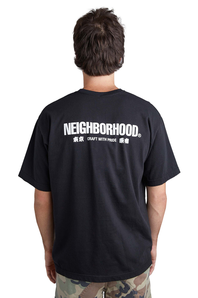 Neighborhood Mens SS Tee-7 'Black' - ROOTED