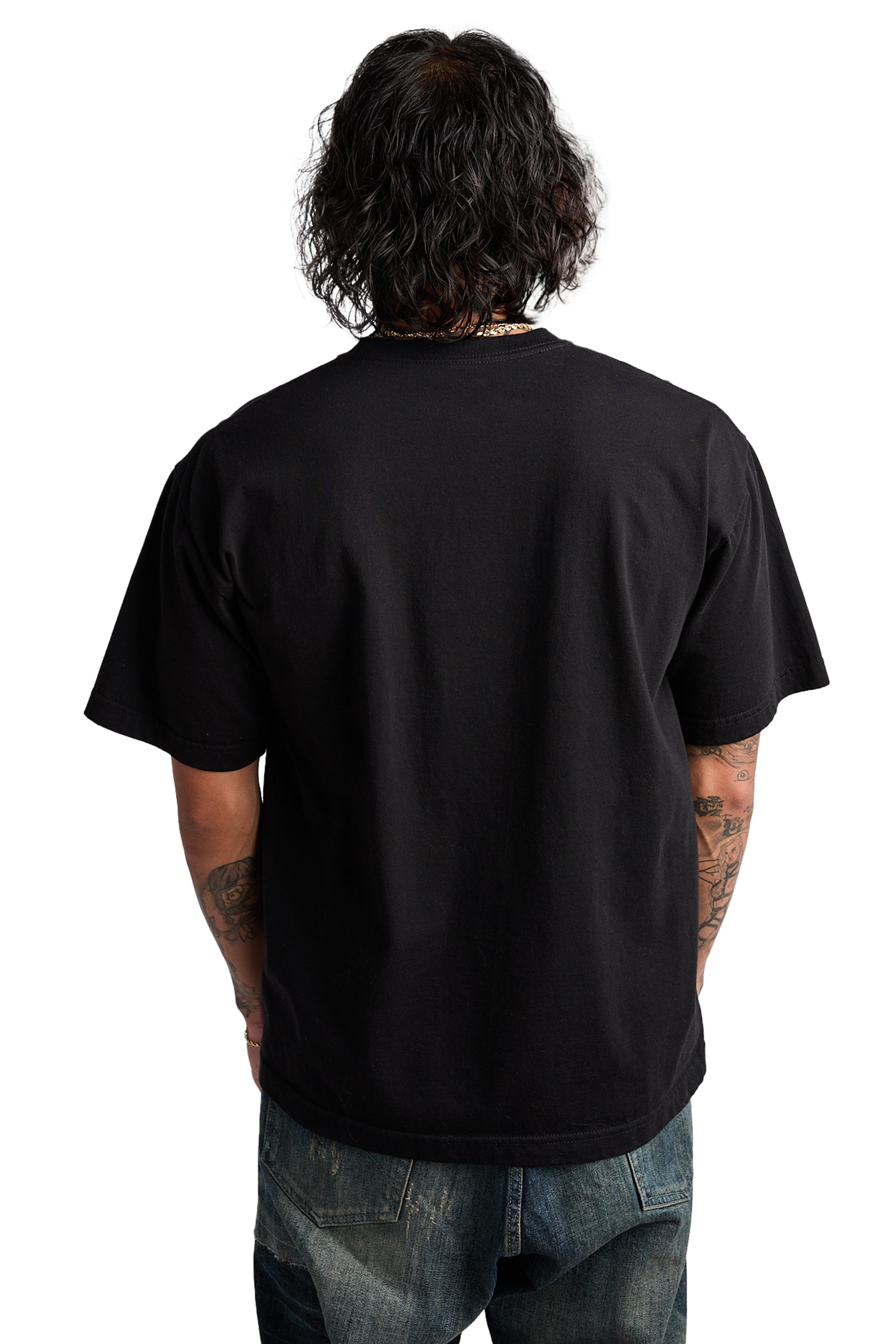 Neighborhood Tee SS-3 'Black' - ROOTED