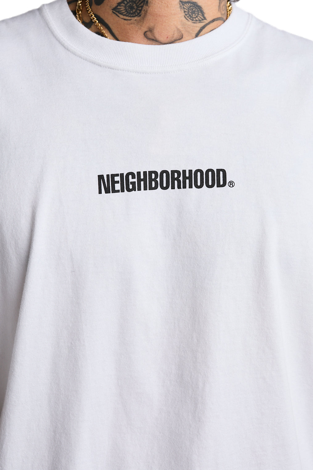 Neighborhood Tee SS-3 'White' - ROOTED