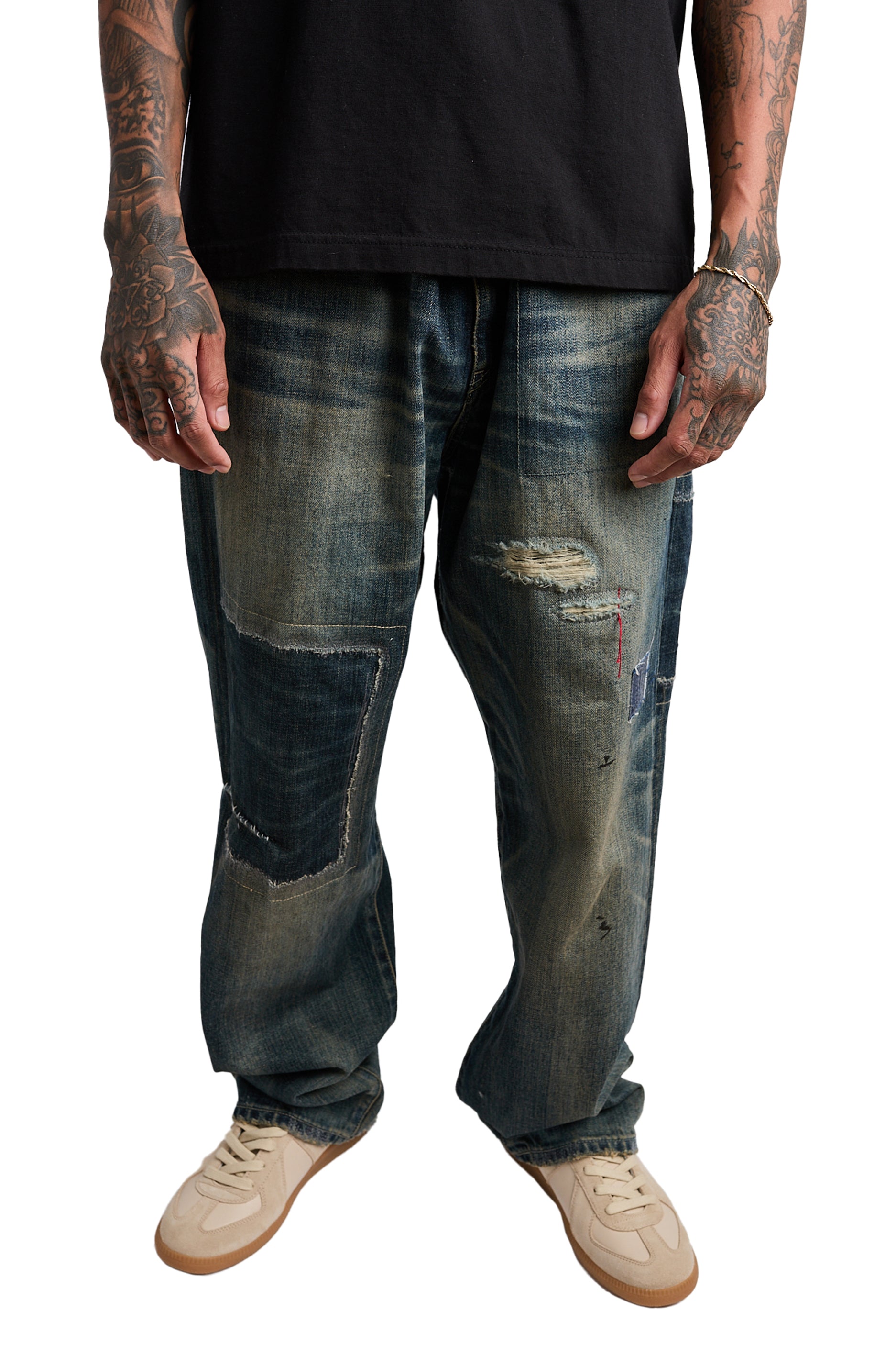 Neighborhood Savage Denim DP Basic Pant 'Indigo' | ROOTED