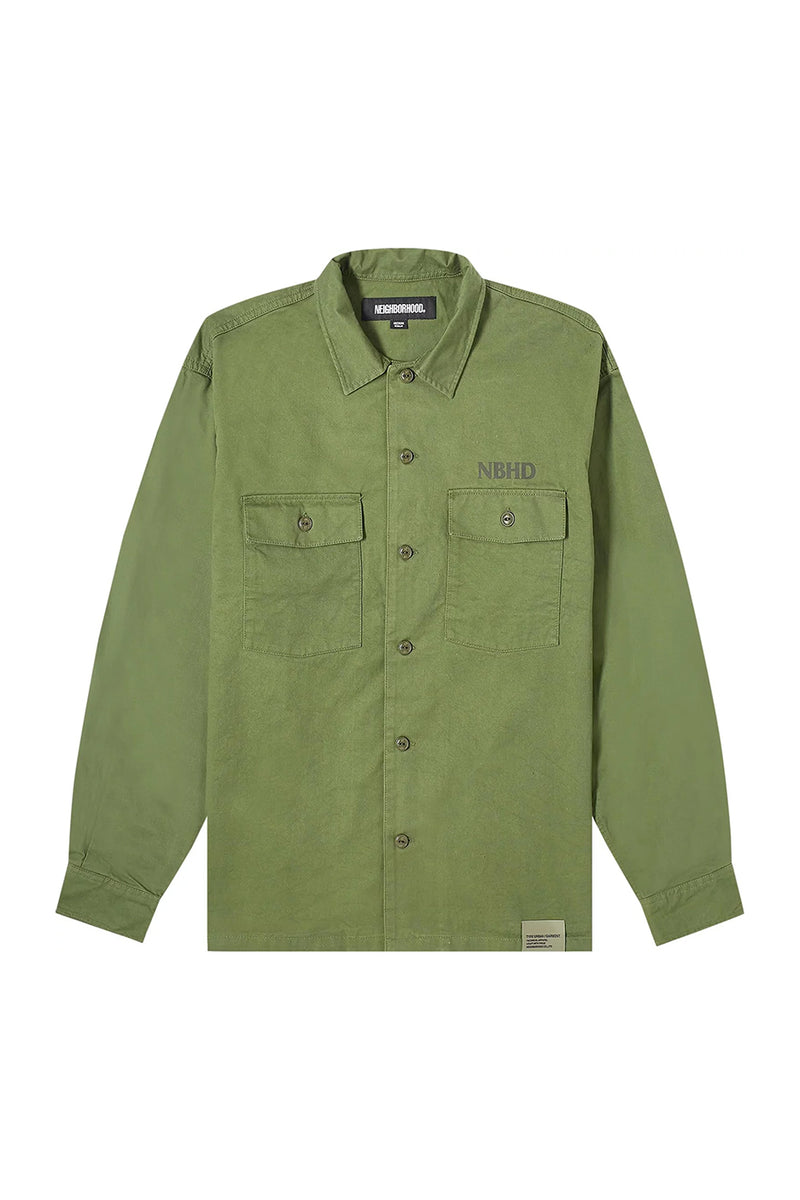 Neighborhood BDU Shirt 'Olive Drab'