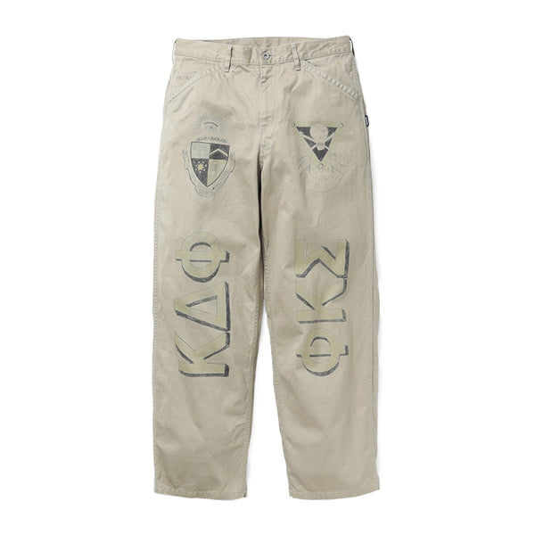 パンツ NEIGHBORHOOD TOOL POCKET UTILITY PANTS NEIGHBORHOOD Tool Pocket Utility Pants - Relaxed sulfur-dyed chino