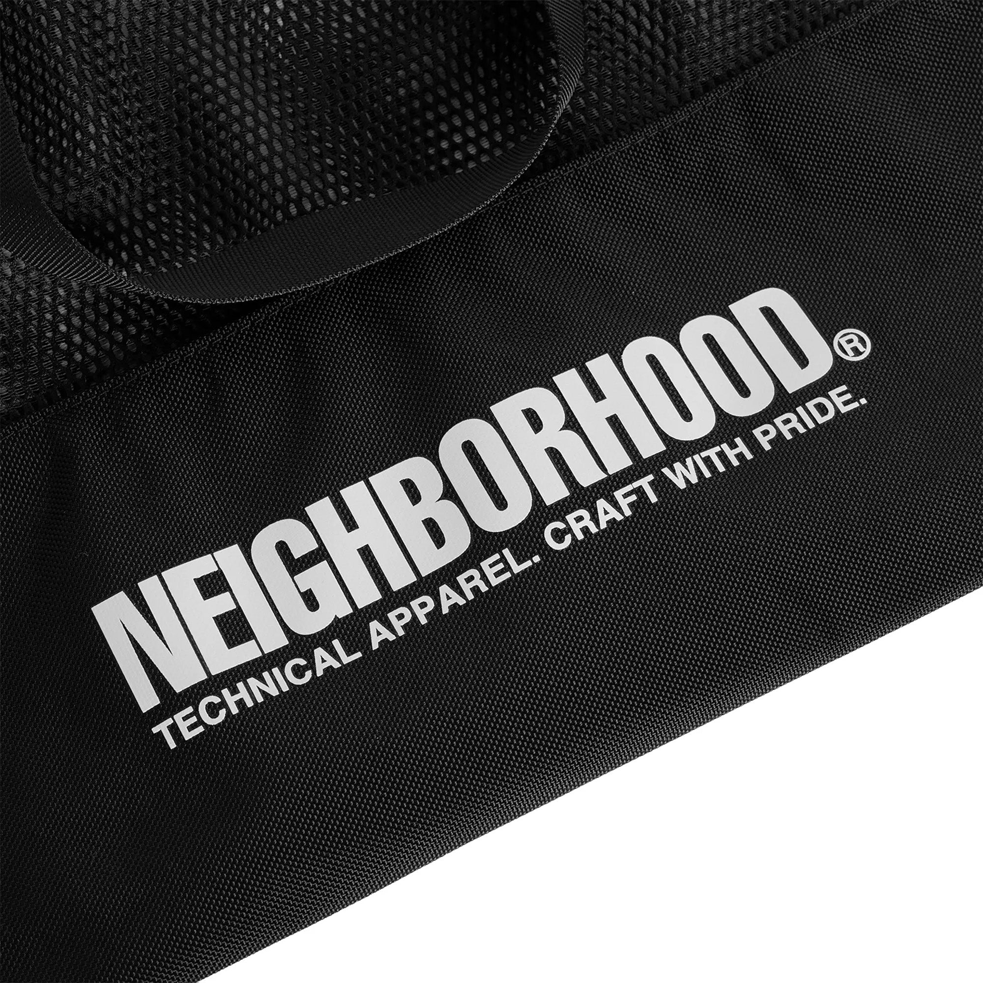 Neighborhood Mesh Tote 'Black' - ROOTED