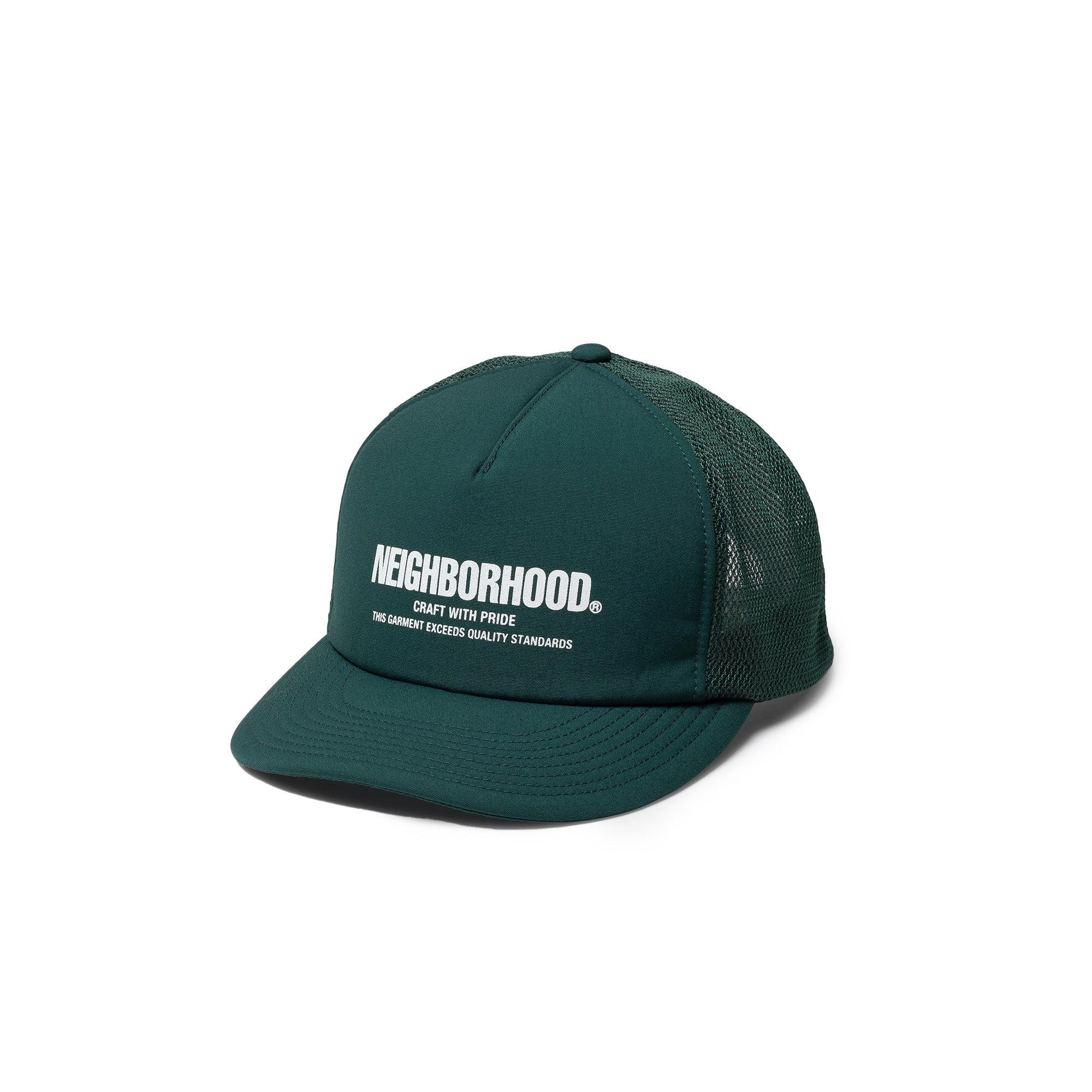 Neighborhood Mesh Hat-1 'Green' - ROOTED
