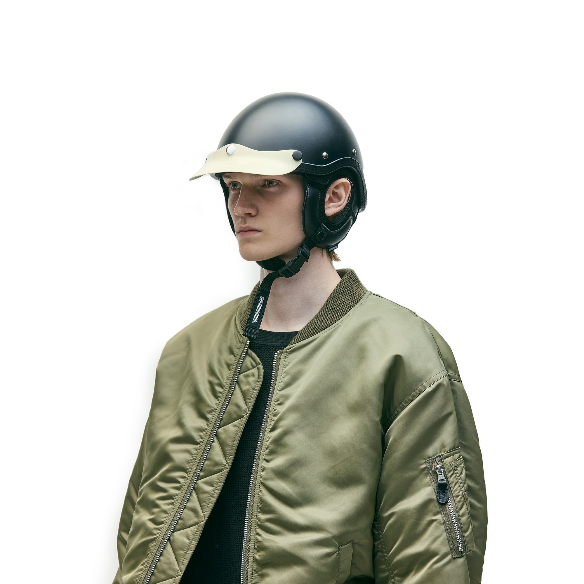 Neighborhood Half Helmet 'Black'