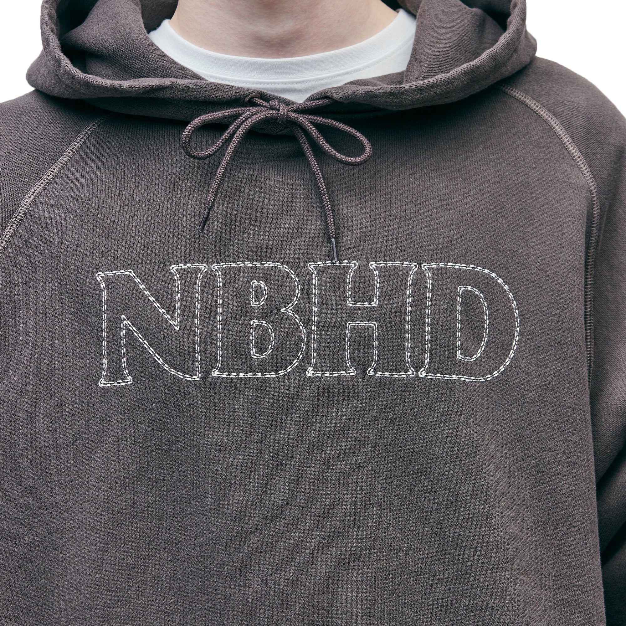 Neighborhood Pigment Dyed Hoodie 'Black'