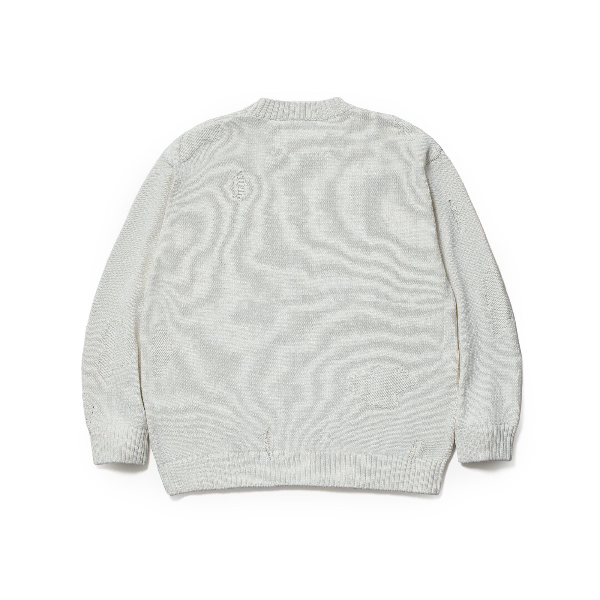 Neighborhood Savage Crewneck Sweater 'White'