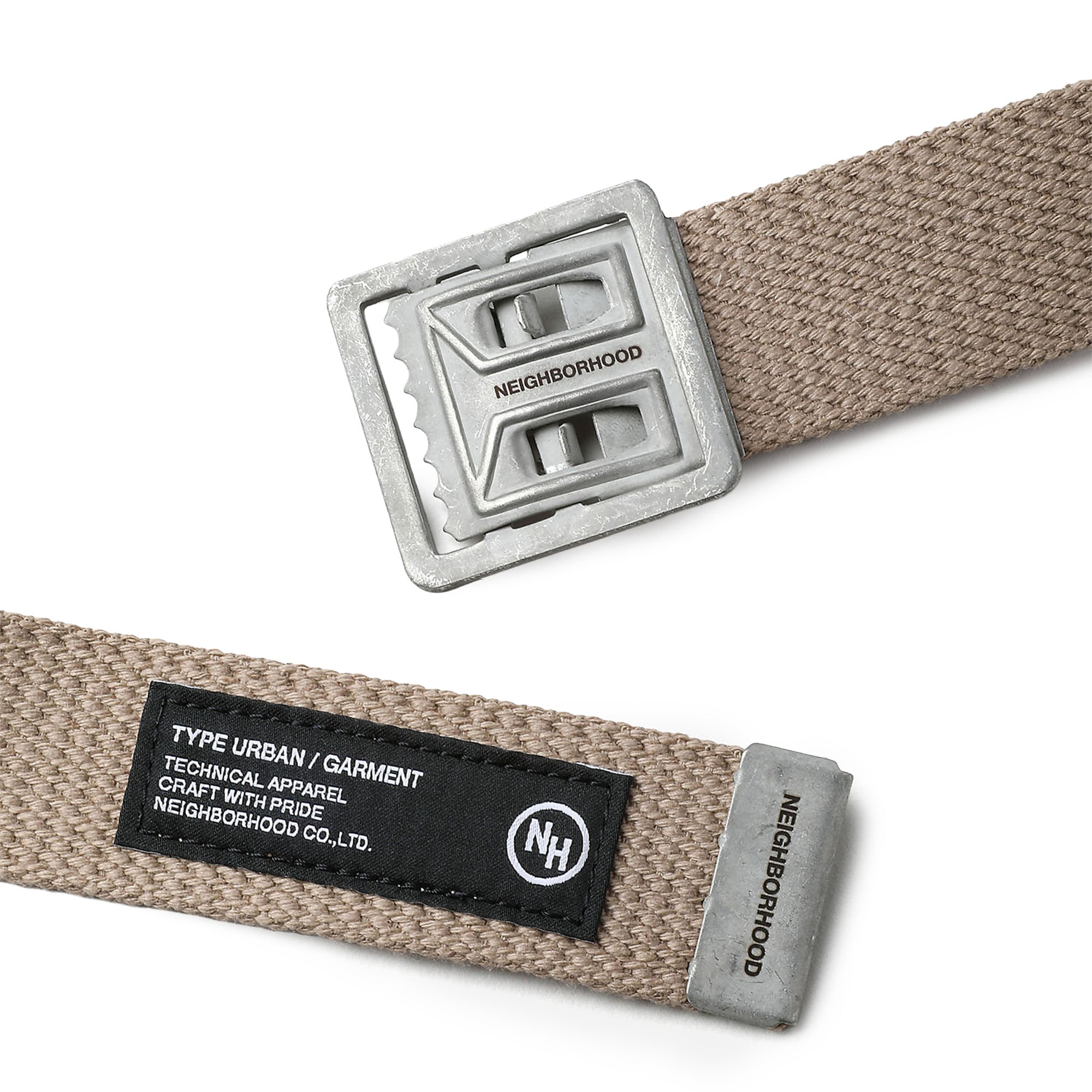 Neighborhood GI Belt 'Beige' - ROOTED