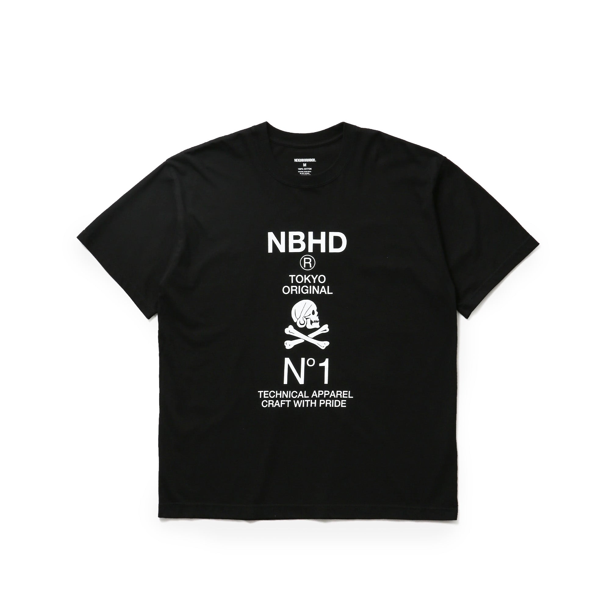 Neighborhood SS Tee 8 'Black' - ROOTED